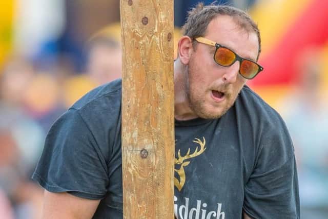 Kyle Randalls from Grangemouth stars in the documentary focusing on the Highland Games