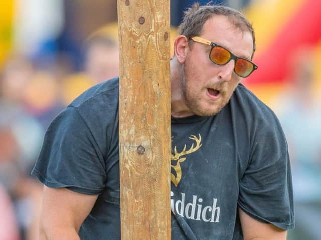 Kyle Randalls from Grangemouth stars in the documentary focusing on the Highland Games