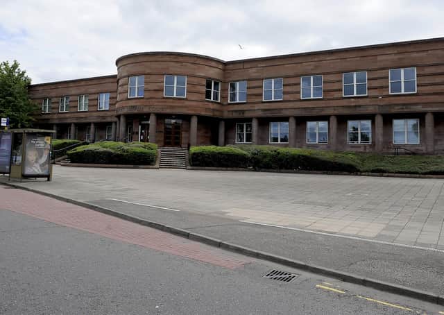 His “obsessive jealousy boiled over” as his victim struggled to free herself from their five-and-a-half year relationship, Falkirk Sheriff Court was told. Photo by Michael Gillen.
