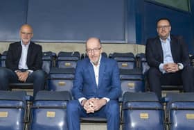 The Bairns' three new directors. Picture: Ian Sneddon.