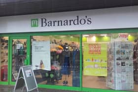 Barnardo's shop at Regent Centre in Linlithgow