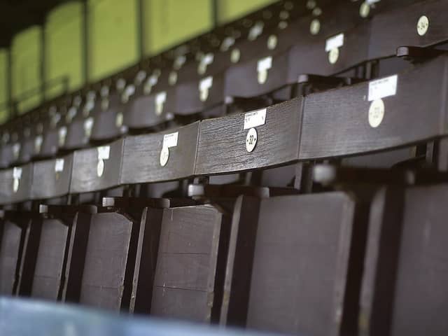 The mainstand watched some of the cream of Scottish, and when Gornik Zabzre came along European, football. Picture: FH archive