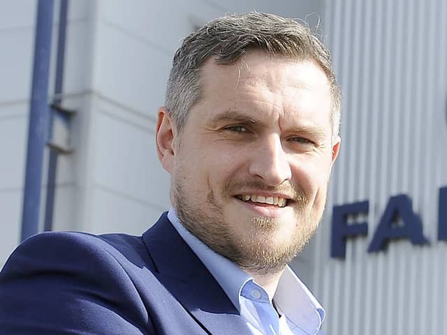 Falkirk Herald Sports Editor, David Oliver