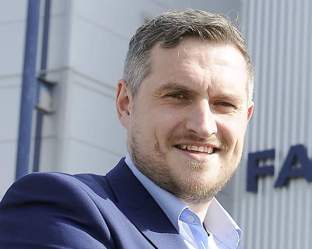 Falkirk Herald Sports Editor, David Oliver