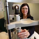 Diana Kelly, store director at Specsavers in Linlithgow. Picture by Stewart Attwood
.
