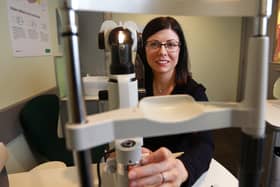 Diana Kelly, store director at Specsavers in Linlithgow. Picture by Stewart Attwood
.