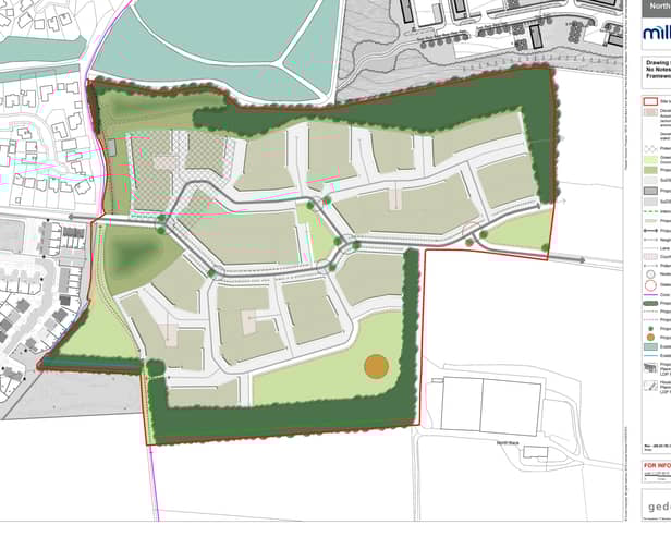 North Bank Farm Bo'ness - Illustrative Masterplan.