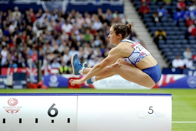 Oops: Jade Nimmo was a renowned long jumper and made the Commonwealth Games in 2014. Picture: Michael Gillen.