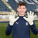 Goalkeeper Matthew Connelly has joined Falkirk on loan from Motherwell. Photo: Ian Sneddon