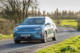 Kona Electric...the new addition to the Police Scotland ultra-low emission blue light fleet.