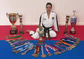 Six-time taekwondo world champion Julia Cross, who runs the South Queensferry School of Taekwondo.