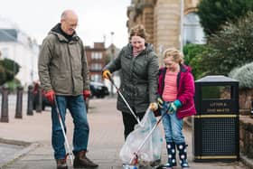 Roll up your sleeves...from local streets to sandy beaches, Scots are being encouraged to get litter in the bag in communities across the country. (Pic: Keep Scotland Beautiful)
