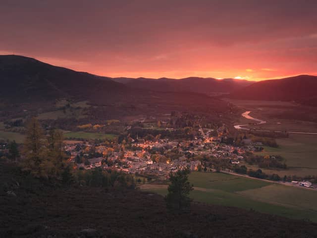 Royal connection...found in the heart of Royal Deeside, at the gateway to the Cairngorms National Park, Braemar is encircled by mountains, valleys and woodlands. (Pic: Damian Shields, VisitScotland)