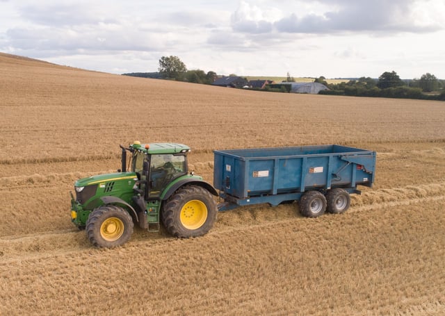 Eye in the sky...criminal gangs are using drones to target specific areas so farmers are being warned to ‘pin it or pen it’ to safeguard their tractor GPS systems.