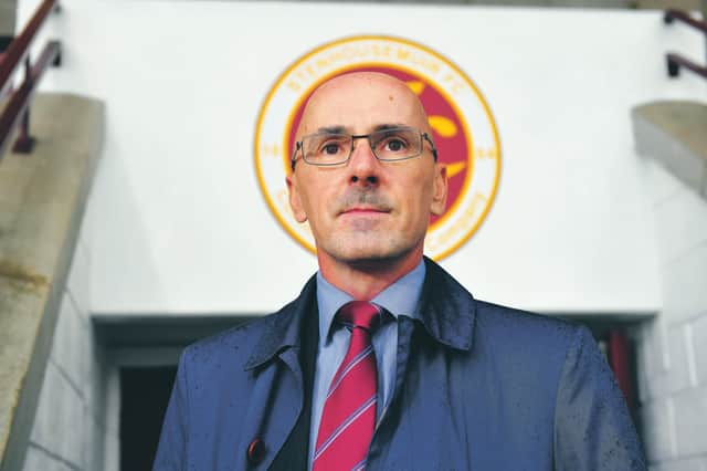 Iain McMenemy, Chairman Stenhousemuir FC