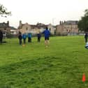 Stenhousemuir Beavers had outdoor fun at the primary school playing field