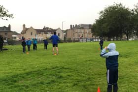 Stenhousemuir Beavers had outdoor fun at the primary school playing field