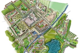 An artist’s impression of the Winchburgh redevelopment.