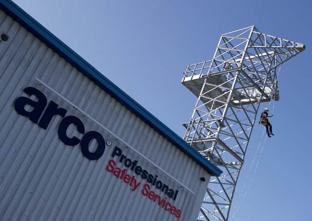 Arco Professional Safety Services has unveiled its new Safety Centre in Linlithgow. Photo by Sandy Young.