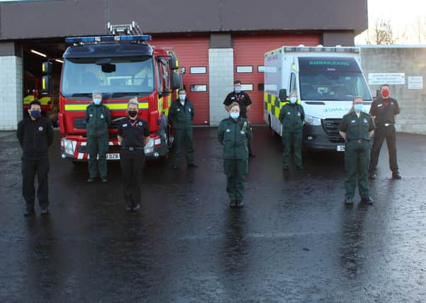 Ambulance service staff based in Linlithgow have relocated to Bo’ness Fire Station