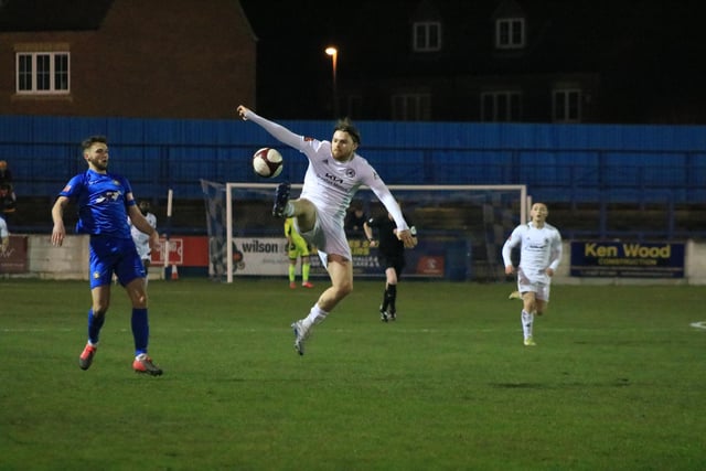 Gainsborough Trinity v Boston United. Photo: Oliver Atkin