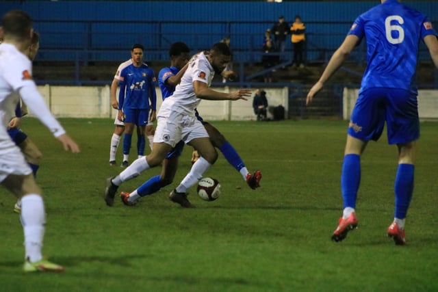 Gainsborough Trinity v Boston United. Photo: Oliver Atkin