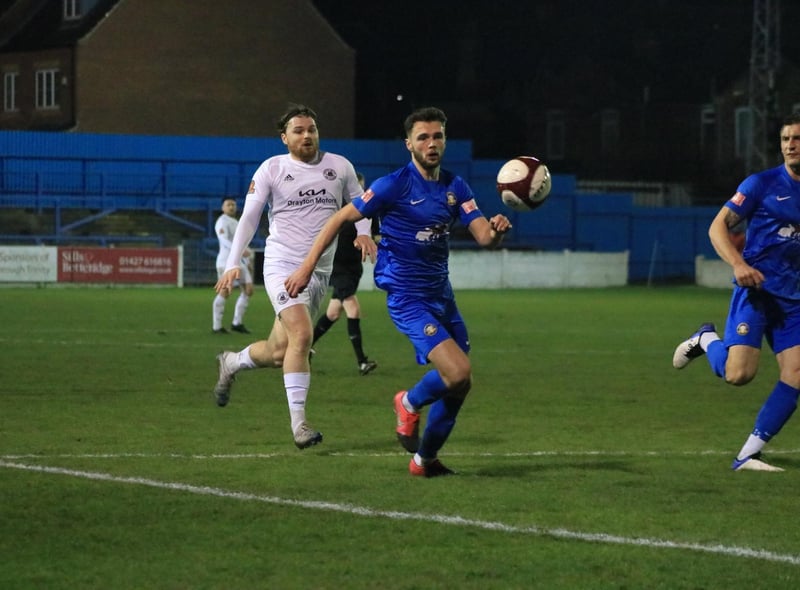 Gainsborough Trinity v Boston United. Photo: Oliver Atkin