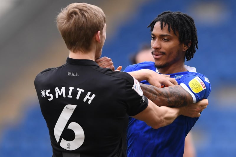JEVANI BROWN (from Colchester to Exeter). Posh years 2015-16. Since Posh he's played for Cambridge, Colchester and Forest Green. Only a youth team player at Posh. Colchester have signed a host of former Ipswich players so many left to make room for them.  Photo: Harriet Lander/Getty Images).