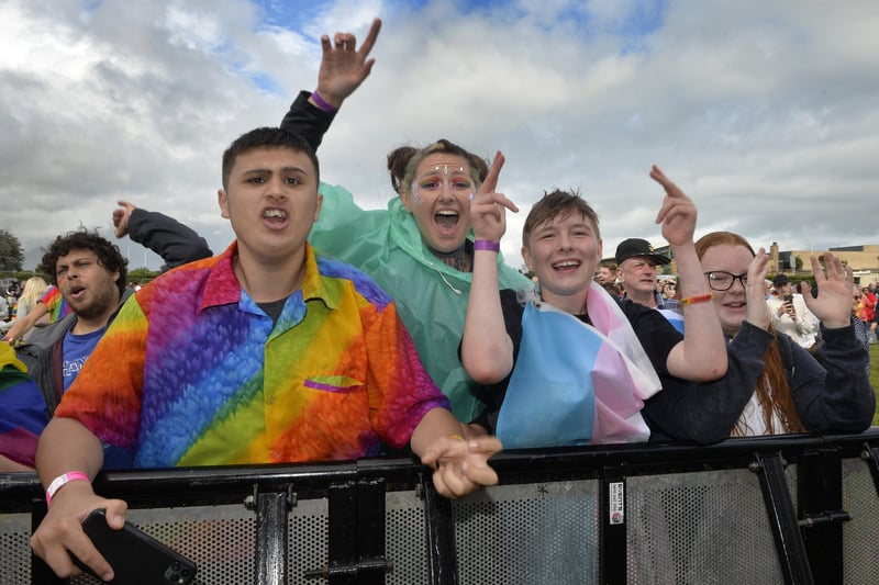 Eastbourne Pride 2021 (Photo by Jon Rigby) SUS-210908-072106001