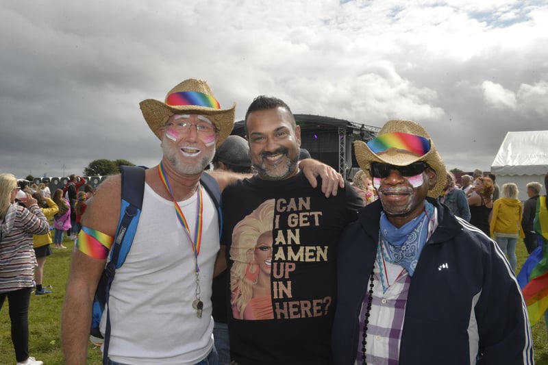 Eastbourne Pride 2021 (Photo by Jon Rigby) SUS-210908-072201001