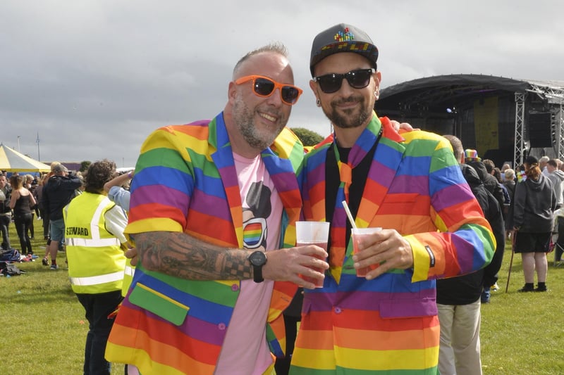 Dress to impress! Eastbourne Pride 2021 (Photo by Jon Rigby) SUS-210908-072223001