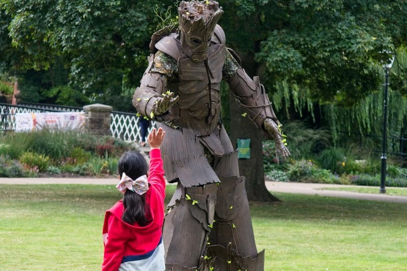 Photo from Eco Fest at the Pump Room Gardens in Leamington on September 4 2021 by Dave Hastings of dh Photo. www.dhphoto.co.uk