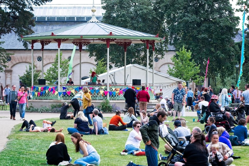 Photo from Eco Fest at the Pump Room Gardens in Leamington on September 4 2021 by Dave Hastings of dh Photo. www.dhphoto.co.uk