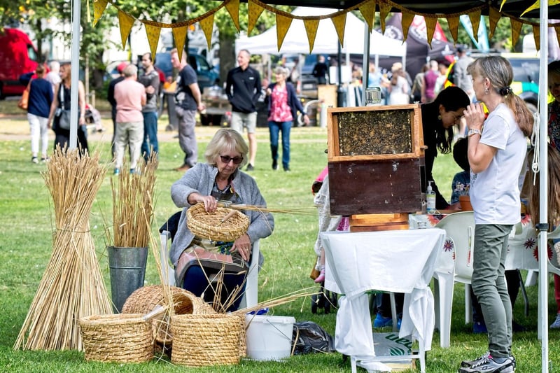 Photo from Eco Fest at the Pump Room Gardens in Leamington on September 4 2021 by Dave Hastings of dh Photo. www.dhphoto.co.uk
