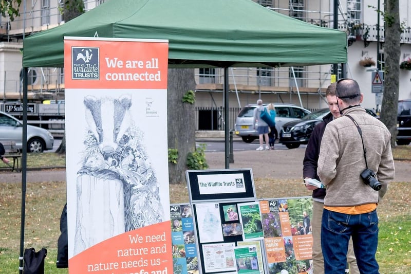 Photo from Eco Fest at the Pump Room Gardens in Leamington on September 4 2021 by Dave Hastings of dh Photo. www.dhphoto.co.uk