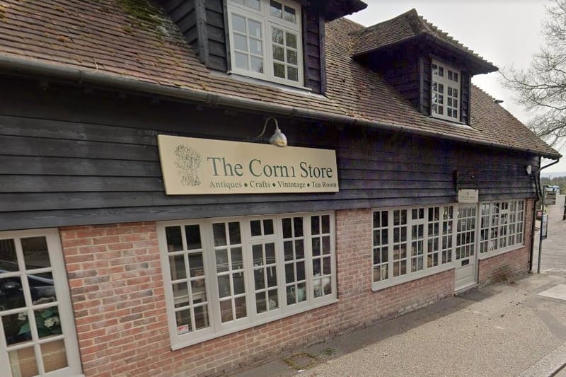 The Corn Store Cafe at Swan Bridge in Pulborough proved popular with 4.6 stars out of five from 212 reviews on Google.