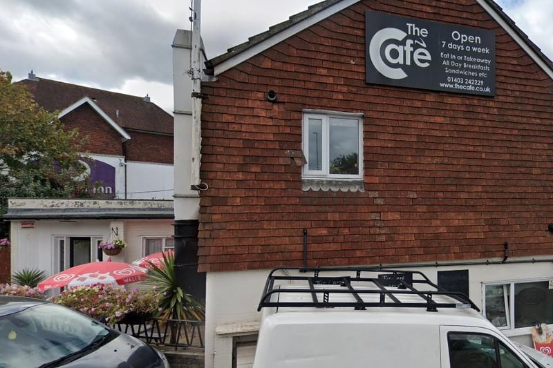 The Cafe in Nightingale Road, Horsham, scored 4.2 stars out of five with 170 reviews on Google.