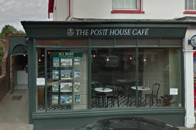 The Post House Cafe in High Street, Henfield, received a rating of 4.6 stars out of five from 100 reviewers on Google.