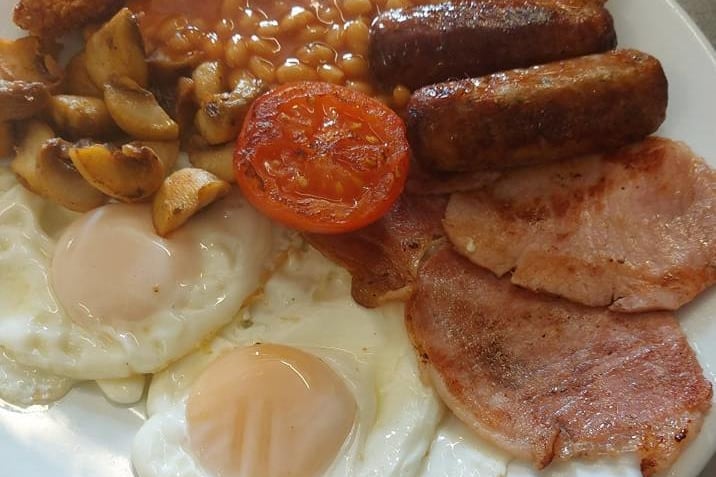 The Olive Tree Cafe in North Heath Lane, Horsham, is loved for its breakfasts with a rating of 4.7 stars out of five from 103 reviewers on Google