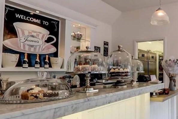 Joanna's Boutique Tearooms in High Street, Storrington, won a score of 4.7 stars out of five with 267 reviews