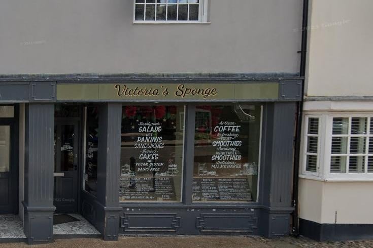 Victoria's Sponge in Steyning High Street scored an impressive 4.9 out of five stars from 100 reviewers on Google.