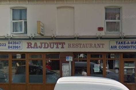Rajdutt Restaurant in High Street, Hailsham has 4.5 out of five stars from 174 reviews on Google. Photo: Google