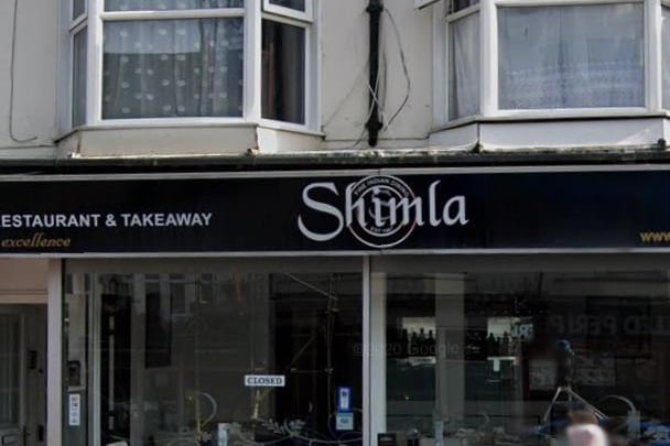 Shimla Indian Restaurant in Seaside has 4.2 out of five stars from 109 reviews on Google. Photo: Google