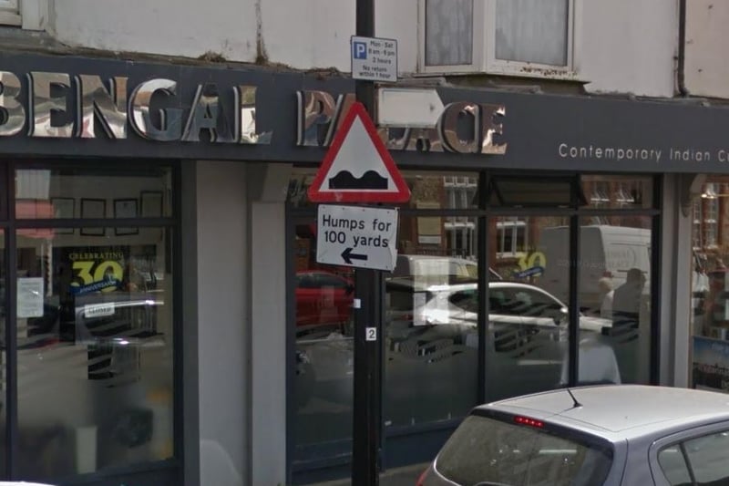 Bengal Palace in Church Street, Seaford has 4.4 out of five stars from 165 reviews on Google. Photo: Google