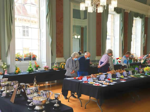 The Annual Show exhibits were on display inside the Court House. Photo supplied