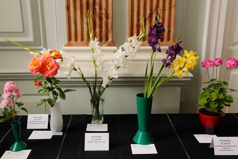 One of the flower displays. Photo supplied