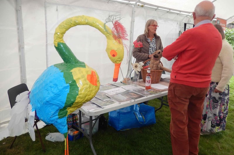 One of the stall in Pageant Garden. Photo supplied