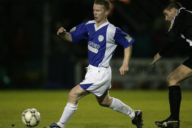 Tony Shields    (Centre Midfielder   -   Finn Harps):     Similar to Richie Ryan, he also had a brilliant engine and Tony was a clever player with a lot of ability.