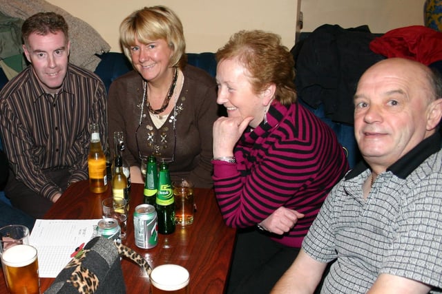 Some of those who attended Balanamore FC table quiz held at Ballymoney United Social Centre.BM46-027JC