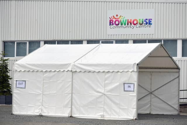 The new testing facility at Bowhouse Community Centre is now operational